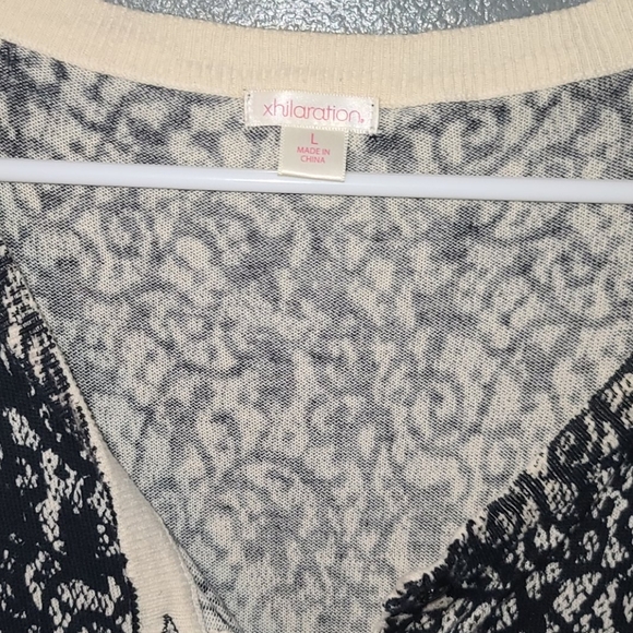 Xhileration L thin sweater cardigan - Picture 3 of 4